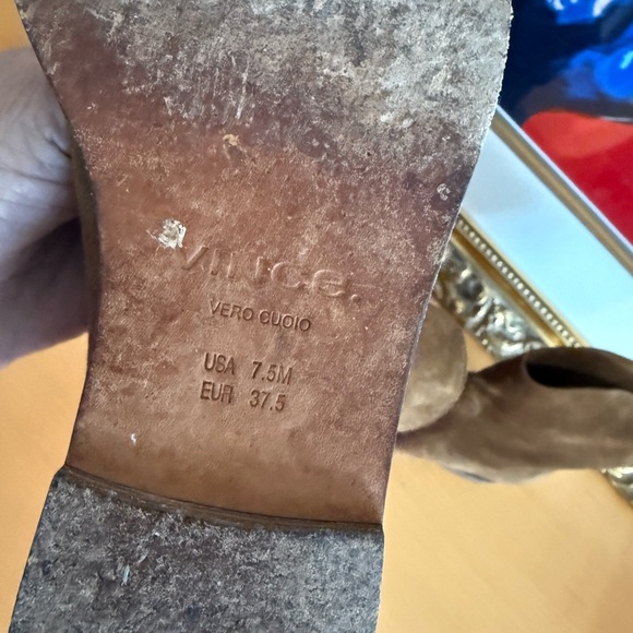 Vince women’s Vero Cuoio Suede Boots 7.5 US size - Picture 4 of 5